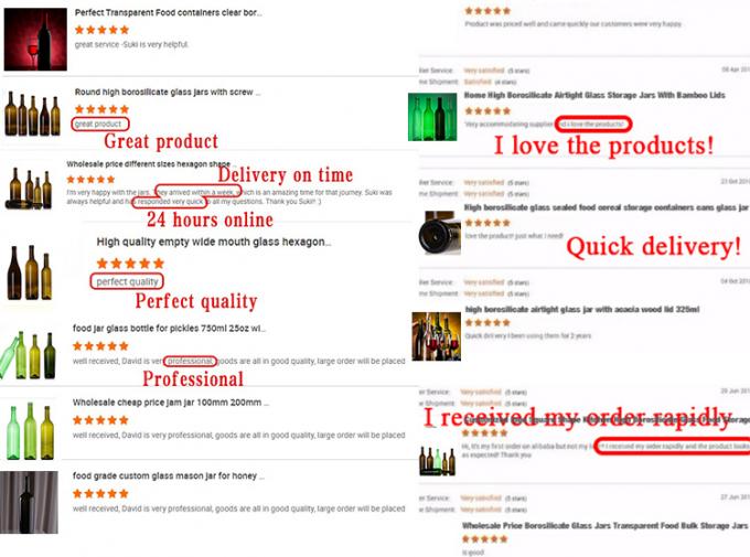 Φιάλο κρασιού από χρωματιστό γυαλί 500ml 700ml 750ml 1500ml 11