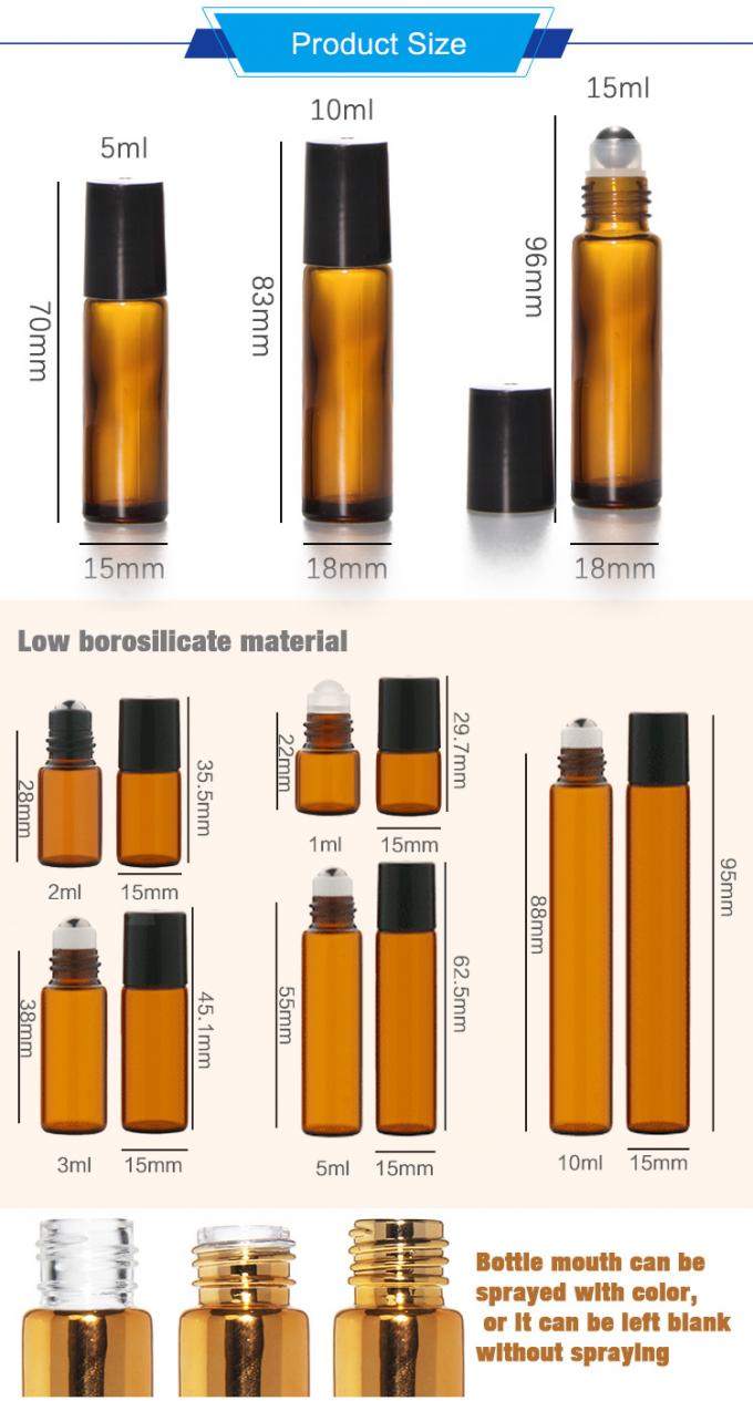8 ml 5 ml καθαρό κενό κυλίνδριο σε φιάλες για αιθέρια έλαια 0