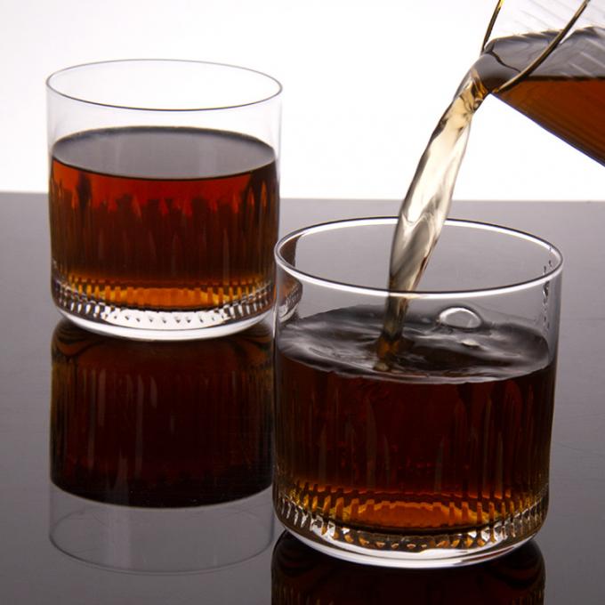 7.5oz σύγχρονα ποτήρια με χαραγμένα ουίσκι Tumbler Κρυστάλλινο κύπελλο για να πιείτε ουίσκι 2