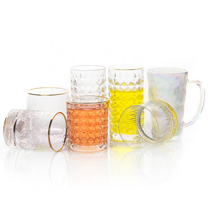 350 ml Hobnail Bulk Stemless Wine Glasses Κούπες για την κατανάλωση χυμού μπύρας 2