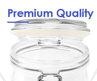 Υψηλής ποιότητας χονδρική 150 ml 200 ml 250 ml στρογγυλό γυάλινο βάζο αποθήκευσης για μαρμελάδα με μέλι 3