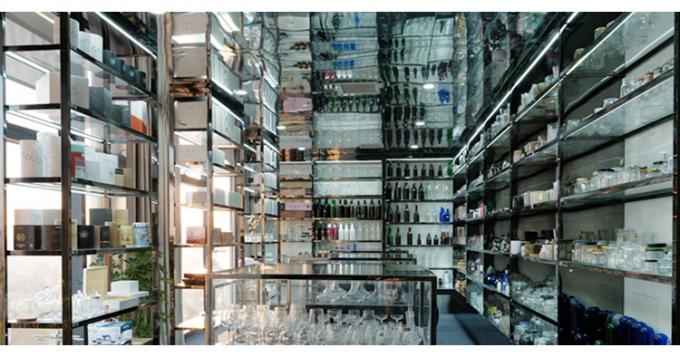 Προσαρμοσμένο λογότυπο 100 ml 180 ml 280 ml 380 ml Τζαμά σάλτσα Αποθήκευση γυάλινα μπουκάλια Διαφανή εξαγωνικό γυάλινο βάζο μελιού 8