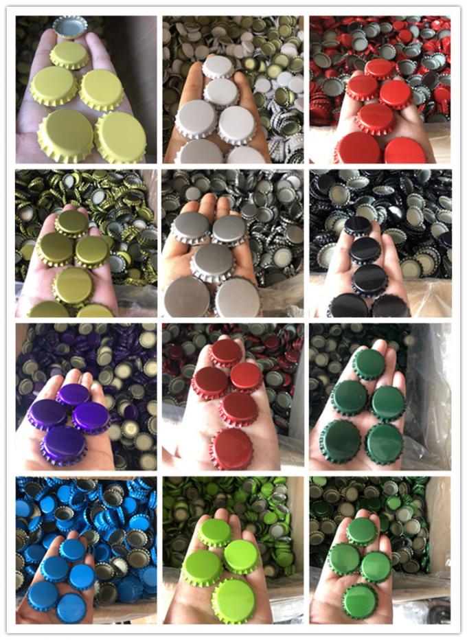 Παρασκευαστής Δωρεάν δείγματα 26 mm Crown Ring Caps Ring Pull Bottle Cap 3