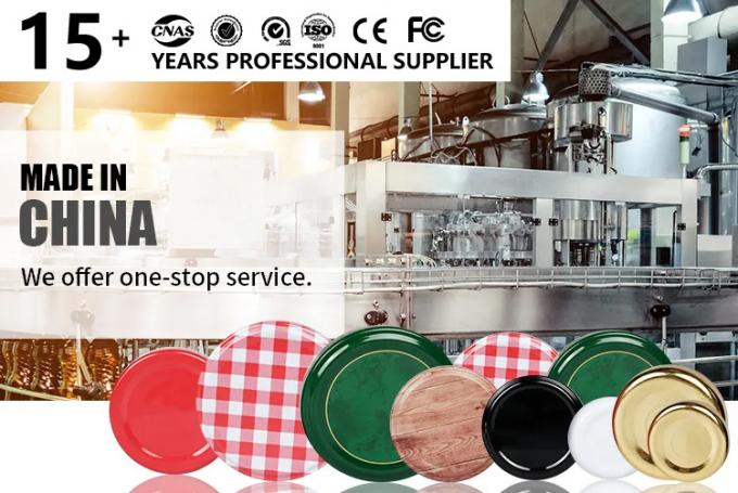 82mm Mason Jar Glass Lid Αντικατάσταση Τσιμέντο Καπάκι σε χύδη 0