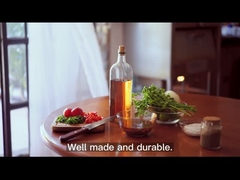 Προσαρμοσμένο ελαιόλαδο Κρούετ γυαλί Marasca μπουκάλι 250 ml 500 ml για την κουζίνα