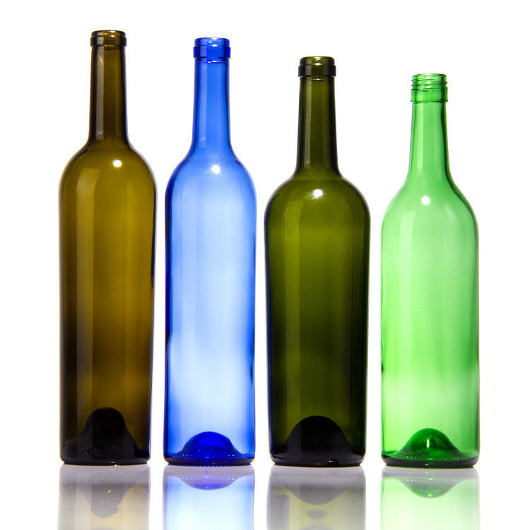 Φιάλο κρασιού από χρωματιστό γυαλί 500ml 700ml 750ml 1500ml