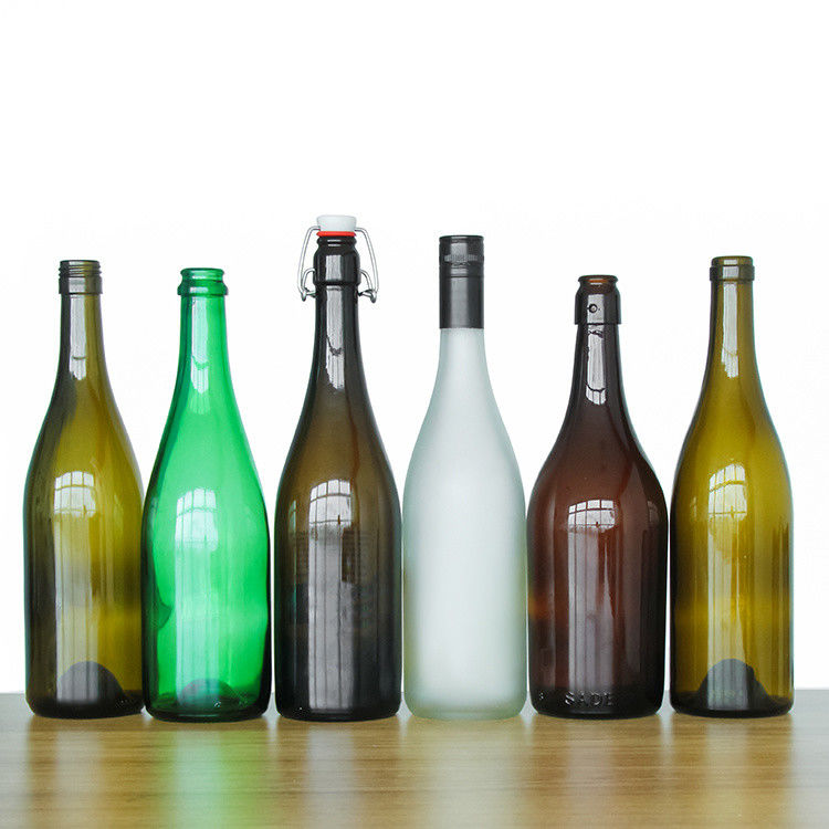 Στρογγυλό Άδειο Ουίσκι Βότκα Κύπελλο 500 ml 750 ml Διαυγές Παγωμένο Κύπελλο Μπουκάλια κρασιού Παγωμένο μπουκάλι κρασιού Μπουκάλι οινοπνεύματος