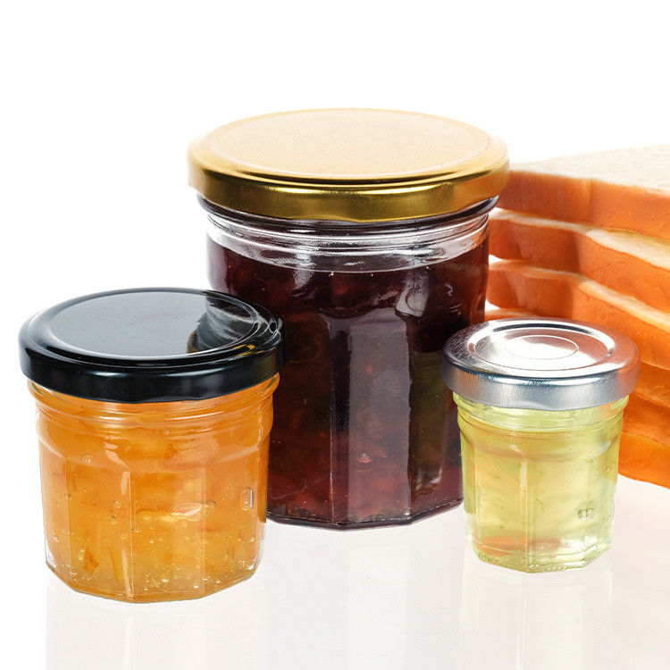 Προσαρμοσμένη υψηλής ποιότητας 370ml 500ml Χρυσοθήκη Χρυσοθήκη Τροφίμων για Αποθήκευση