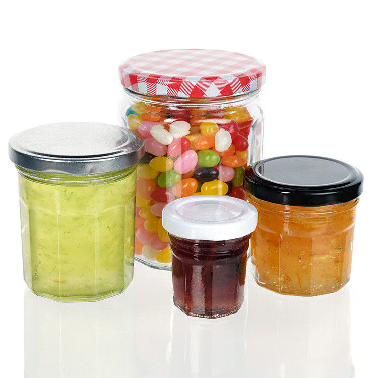 Προσαρμοσμένη υψηλής ποιότητας 370ml 500ml Χρυσοθήκη Χρυσοθήκη Τροφίμων για Αποθήκευση