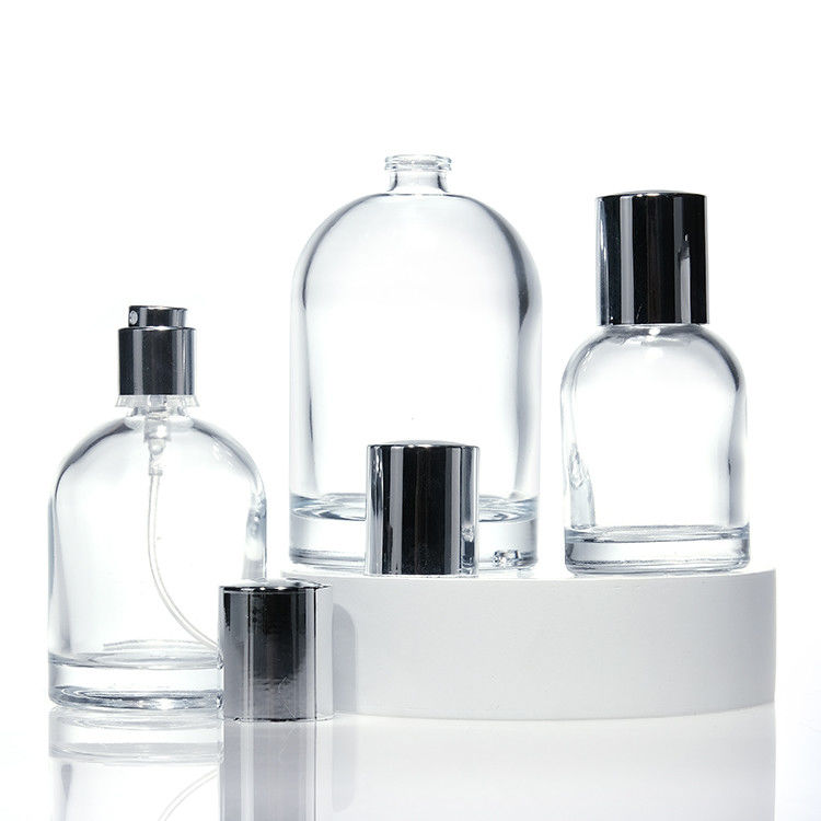 Κύλινδρο Προσαρμοσμένο λογότυπο 30ml 50ml 100ml Στρογγυλό γυάλινο κενό μπουκάλι αρώματος με μαγνητικό καπάκι και κουτί