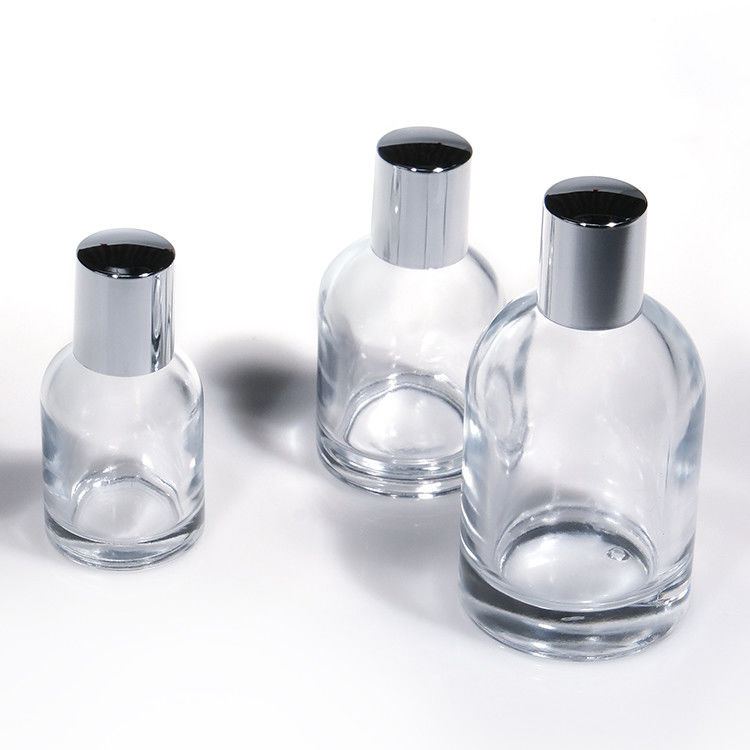 Κύλινδρο Προσαρμοσμένο λογότυπο 30ml 50ml 100ml Στρογγυλό γυάλινο κενό μπουκάλι αρώματος με μαγνητικό καπάκι και κουτί
