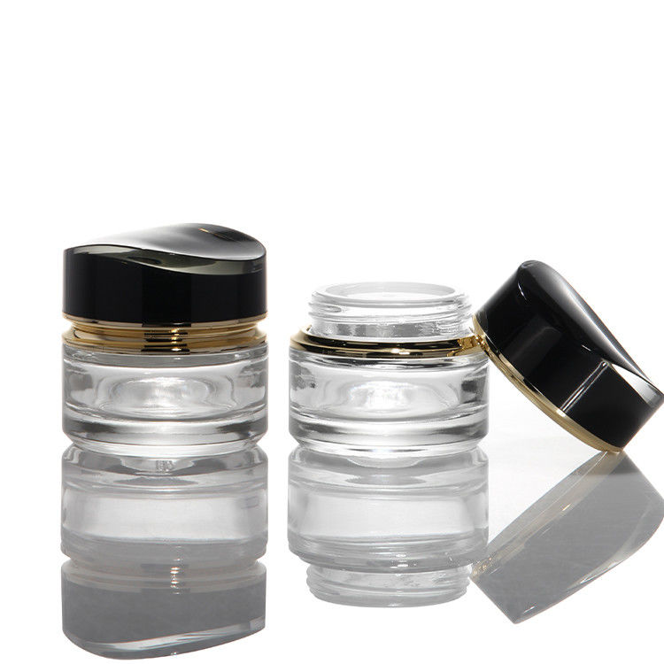 Λούξυ 100ml 120ml 200ml γυάλινα μπουκάλια λοσιόν καλλυντικά αρώματα λάδι κρέμα λοσιόν διαφανής παχύ τοίχος