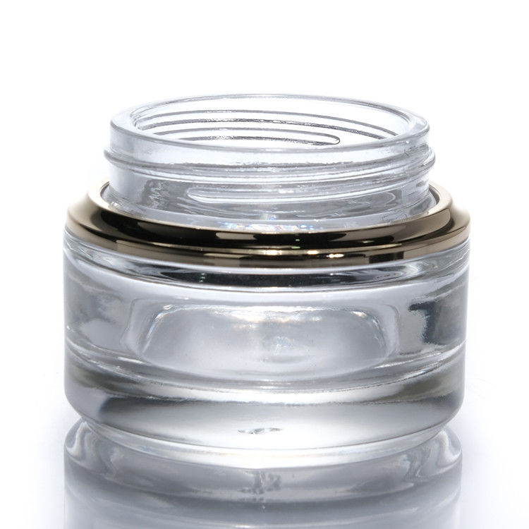 Λούξυ 100ml 120ml 200ml γυάλινα μπουκάλια λοσιόν καλλυντικά αρώματα λάδι κρέμα λοσιόν διαφανής παχύ τοίχος