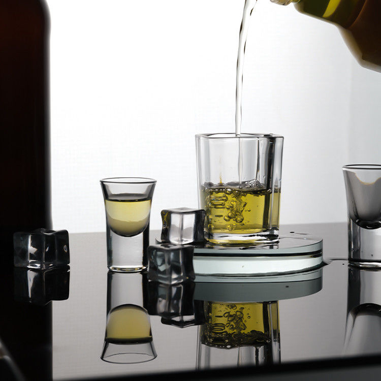 Δωρεάν δείγματα Luxury 30ml 40ml 70ml Clear Mini Sublimation Shot Glass Tequila Shot Glass Espresso Shot Glass