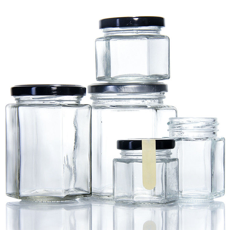 Τροφική ποιότητα 220Ml 280Ml 380Ml 500Ml Βιντέζα κουβέρτα τσαγιού δοχείο γυαλιού βάζο με κάλυμμα Lug