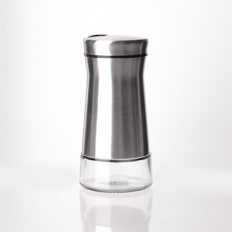 Κενή κουζίνα 4oz 120ml γυάλινο δοχείο αποθήκευσης μπαχαρικών γυάλινο βάζο μπαχαρικών με καπάκι