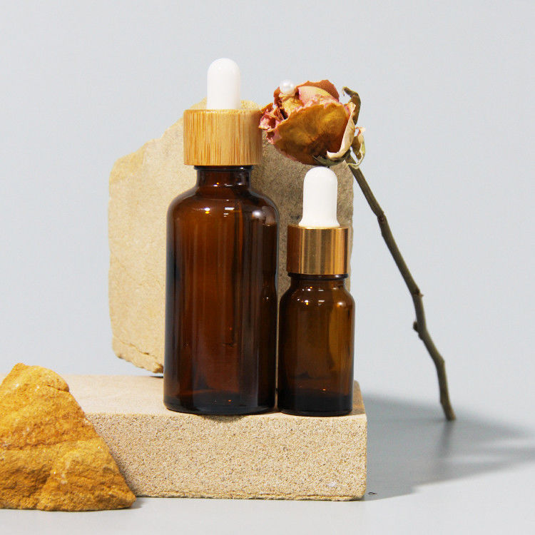 Αιθέρια έλαια 15ml 30ml 60ml Κενό UV Χρυσό Επιχρισμα Λικέρ γυάλινο μπουκάλι σταγονιδιού