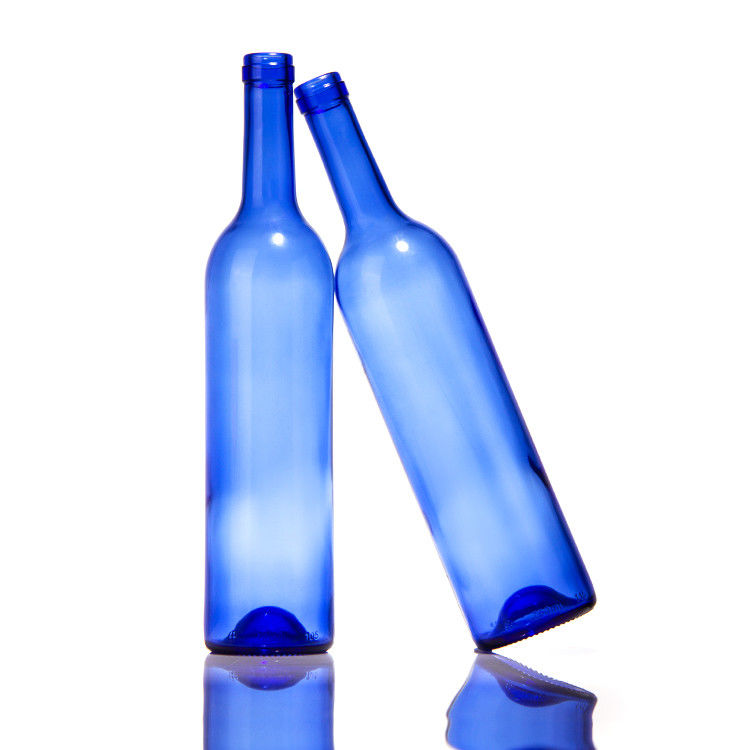 Άδειο Ελαιόλαδο Μπλε Κωνσταντίνος 750 ml Μπίρα Σούκα Κόκκινο κρασί Λικέρ γυάλινο μπουκάλι με καπάκια