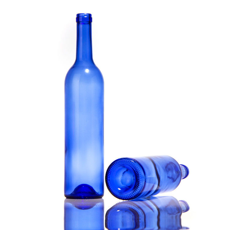 Άδειο Ελαιόλαδο Μπλε Κωνσταντίνος 750 ml Μπίρα Σούκα Κόκκινο κρασί Λικέρ γυάλινο μπουκάλι με καπάκια