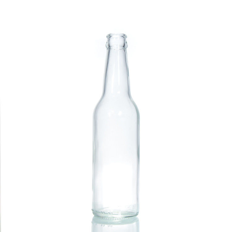 330ml 11oz High Flint Clear Soda Water άδεια μπουκάλια με καπάκια στο χοντρό πακέτο