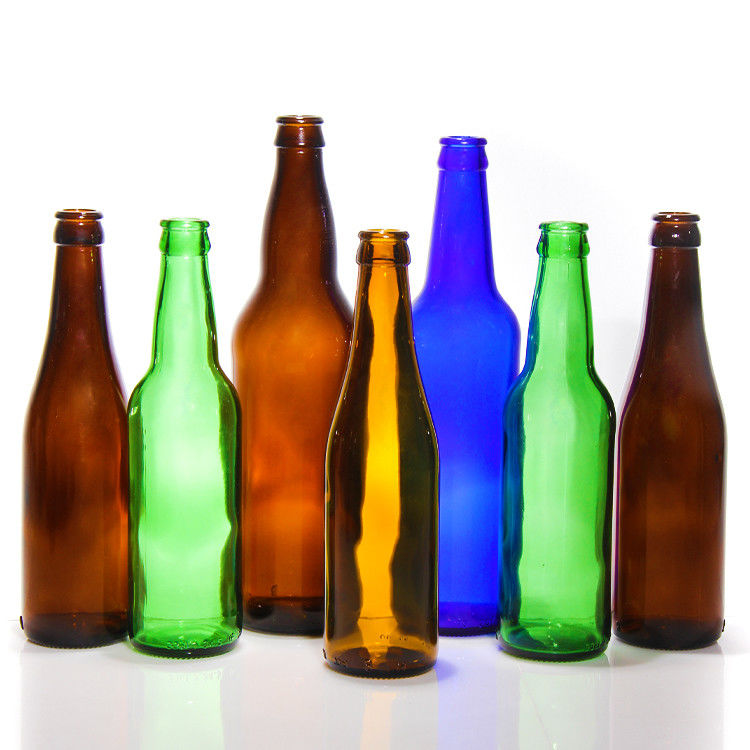 330ml 11oz High Flint Clear Soda Water άδεια μπουκάλια με καπάκια στο χοντρό πακέτο