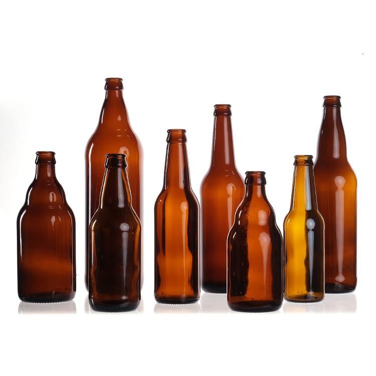 Χονδρικό κενό 330ml 33cl 12oz σόδα ή χυμός σαφείς μπουκάλια μπύρας γυαλί με καπάκι