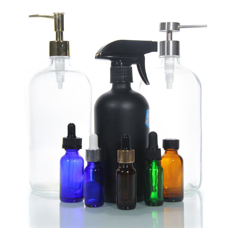 30 ml 120 ml γυάλινη αντλία λοσιόν σπρέι κρέμα κυλίνδρια σταγονίδια ορό μπουκάλι δοχείο για την συσκευασία καλλυντικών