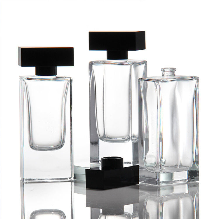 Χονδρικό 30 ml 50 ml 75 ml 100 ml κενό πολυτελές επίπεδο τετραγωνικό σπρέι αρώματος μπουκάλι αρώματος