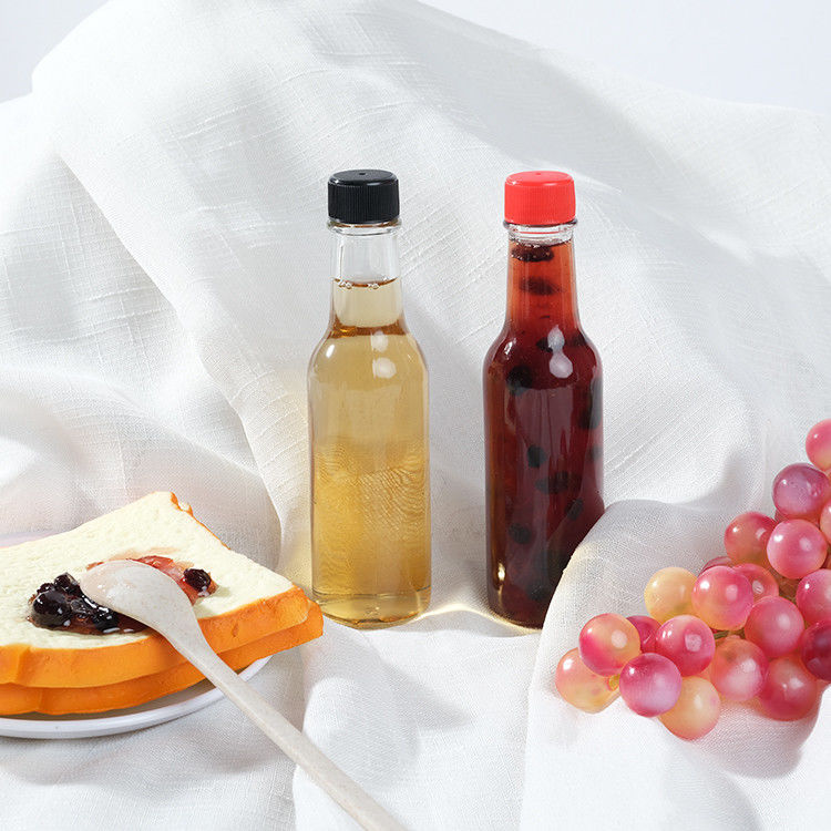 Χονδρικό 250 ml γυάλινα μπουκάλια ζεστή σάλτσα μπουκάλι αποθήκευσης σάλτσα με στεγανή στροφή από το καπάκι
