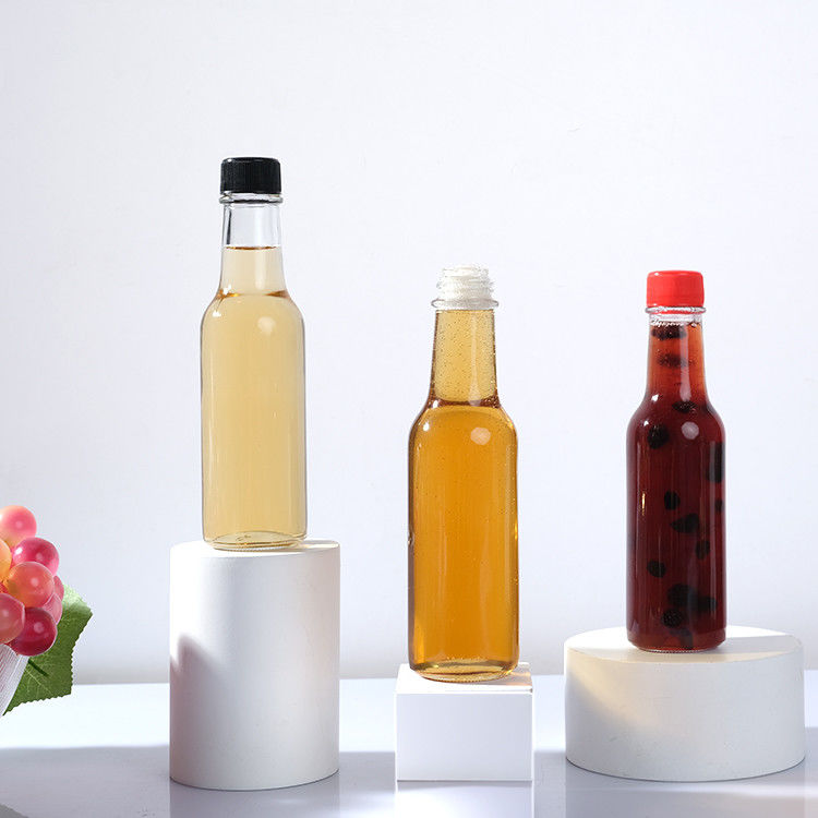 20 ml γυάλινο μπουκάλι με υψηλό πυρίτιδα χρώμα τροφίμων σάλτσα γυάλινο μπουκάλι με καπάκι