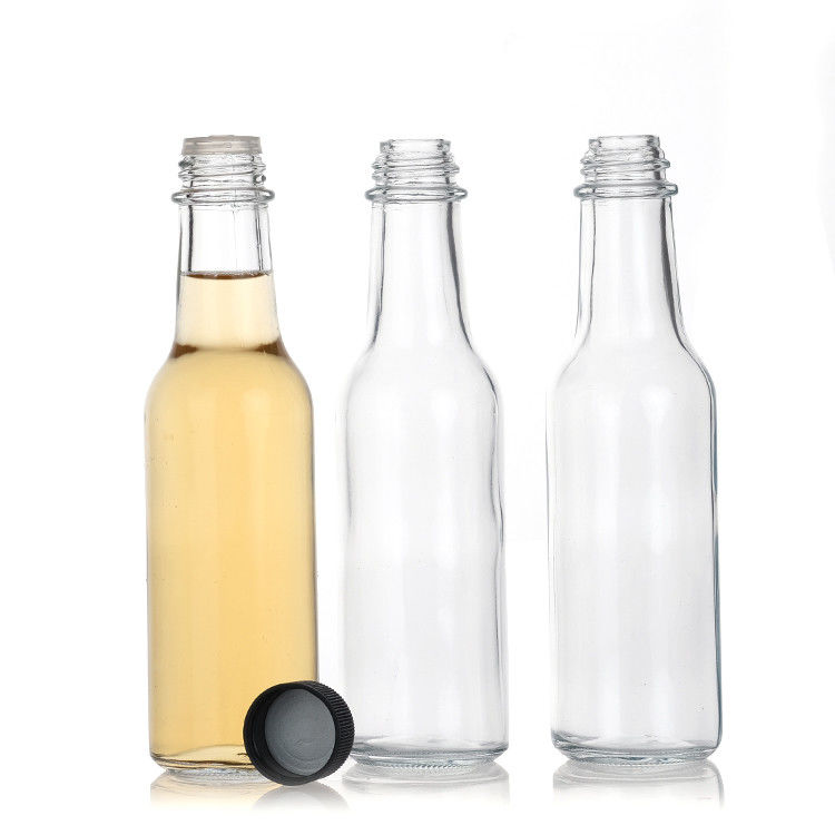 20 ml γυάλινο μπουκάλι με υψηλό πυρίτιδα χρώμα τροφίμων σάλτσα γυάλινο μπουκάλι με καπάκι